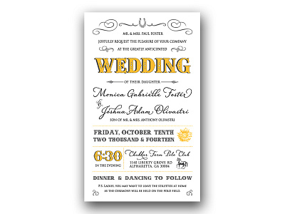 Wedding Invitation