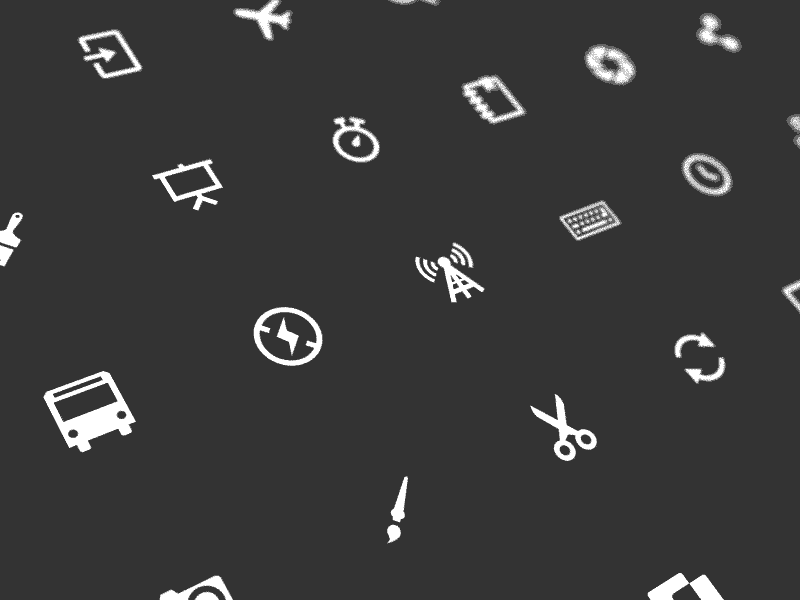 Glyphs for Amazon Digital Products glyphs icons