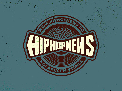 HipHopNews hip hop icon koma koma studio lettering logo music news typography
