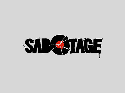 Sabotage hip hop koma koma studio logo music punk rock urban vinyl