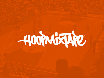 Hoopmixtape Logotype basketball graffiti hiphop icon koma koma studio lettering logo mixtape tag urban