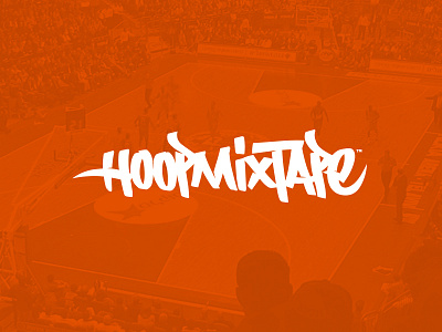 Hoopmixtape Logotype basketball graffiti hiphop icon koma koma studio lettering logo mixtape tag urban