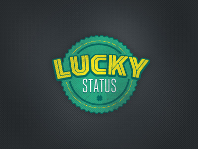 Lucky Status badge koma koma studio lucky status