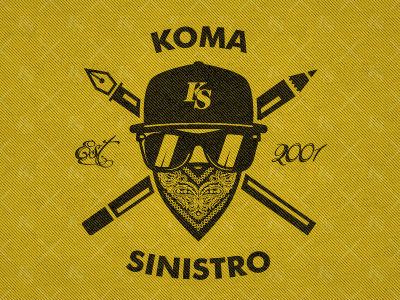 Koma Sinistro koma koma studio logo sinistro