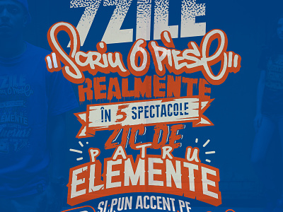 7Zile 7zile apparel deceneu design illustration koma komastudio krack typography