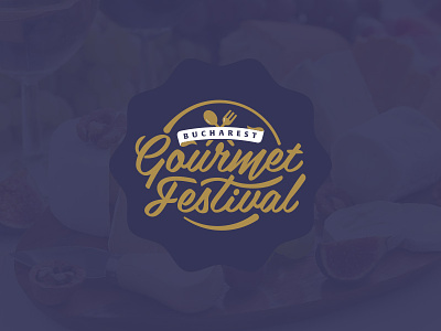 Gourmet Festival festival food gourmet koma koma studio lettering logo