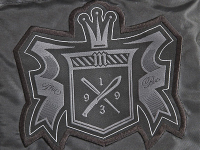 Mafia Badge Embroidery apparel bug mafia embroidery hip hop koma koma studio