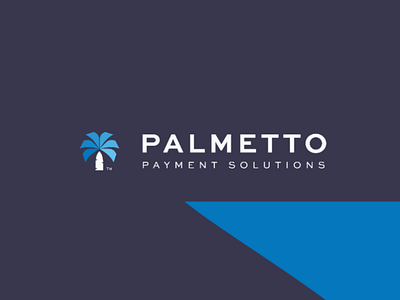 Palmetto Payment Solutions. branding logo logo mark palmtree payment solutions swift transaction