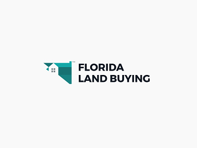 Florida Land Buying Logo brand creative design exploration idea mark unused