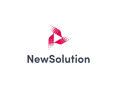 New Solution logo logodesign logomark logos playlist streaming videographer videography