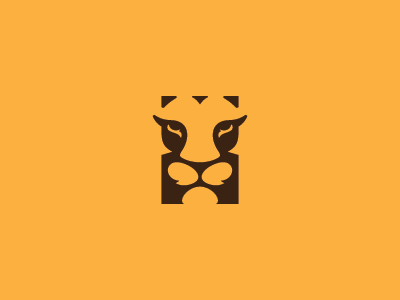 Lion icon lion mark