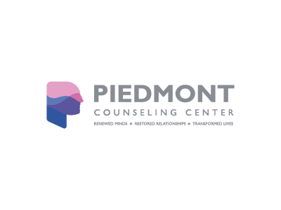 Piedmont Counseling Center counseling human face p mark waves