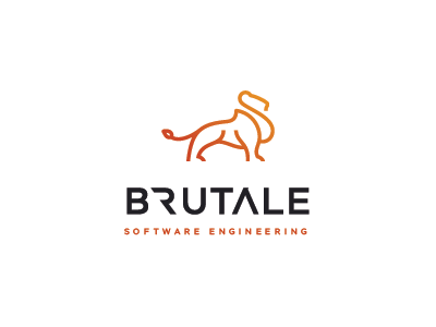 Brutale branding icon identity lion logo logo mark software