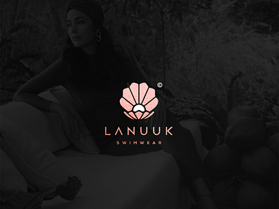 Lanuuk Swimwear Brand brand fashion logo logo mark swimwear traditional