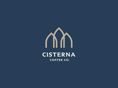 Cisterna Coffee Co. coffee coffeeshop design logo design logo mark mark