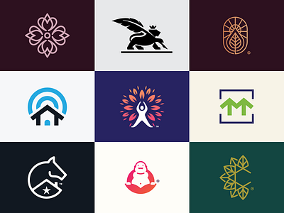 Best of 2019 2019shots best9 bold branding character dribbble home horse icon illustration illustrativelogo lion logo logomark minimal project simple symbol top9