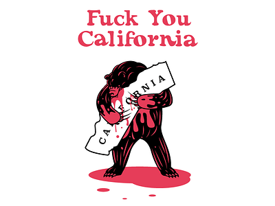 California Rage angry bear blood california type