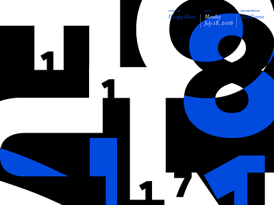 781 Fulton St.—Address A Day address brooklyn geometric graphic illustration location nyc type typographic typography