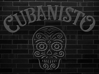 Cubanisto - Neon animation cubanisto logo motion design neon light typogaphy