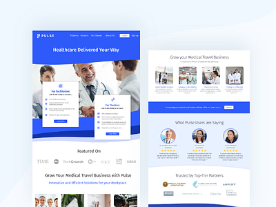 PulseProtocol Medical Website Redesign