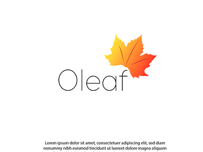 OLeaf illustration inspiration logo