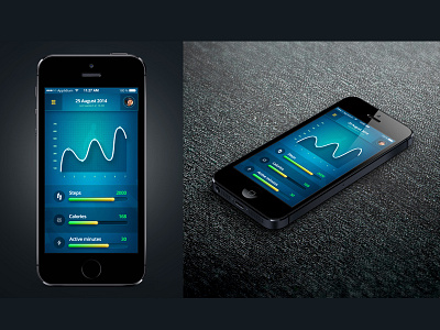 Fitness app android app design fitness health ios ipad iphone mobile ui ux