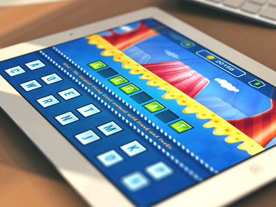 Guess the word iOS game app game ios ui ux