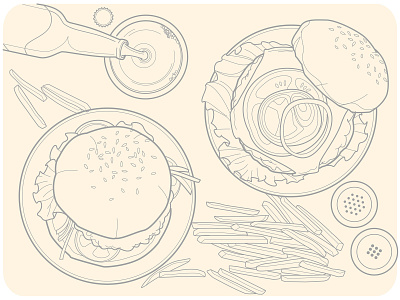 Set of lines illustrations for diverse restaurants. beer burger burgers cuisine fish and chips food greek illustration italian food korean food mexican food restaurant app restaurants vector wine world