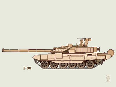 Tank T90