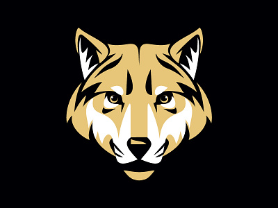 Wolf design head illustration illusttration logo vector wolf