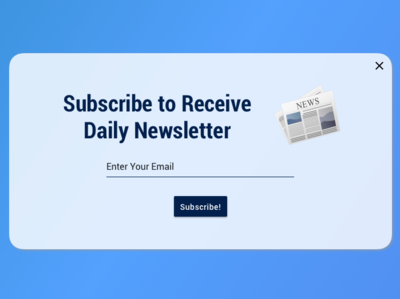 Daily UI Day 026 - Subscribe daily 100 daily ui 026 dailyui dailyui 026 design newsletter subscribe subscribe form ui uidesigner
