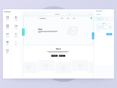 Web Builder UI Page