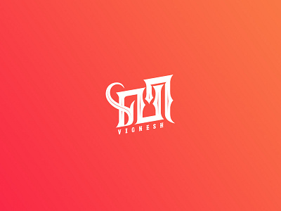 Dribbble First Shot !! - Personal Identity Logo