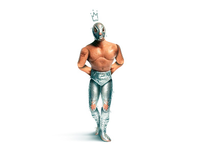 Santo "El enmascarado de plata" baile character dance juguete luchador luchalibre mask mexico personaje santo toy wrestler