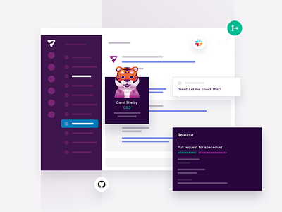 Release – Live Environments with Any Code Commit animation brand identity branding design graphic design illustration logo product product design startup ui user experience ux vector visual identity