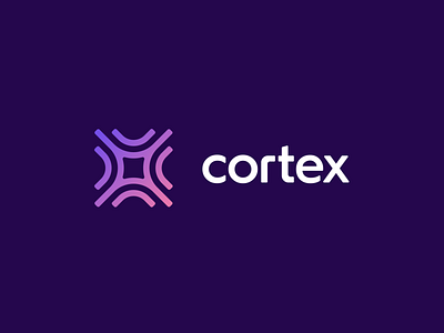 Cortex – Brand Identity animation app app design brand identity branding clean dailyui design devops flat graphic design icon illustration lettering logo minimal startup ui ux vector