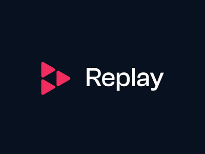 Replay Brand Identity animation brand identity branding design illustration logo startup ui ux vector