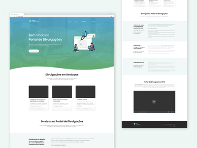 Wireframes | Portal Divulgações