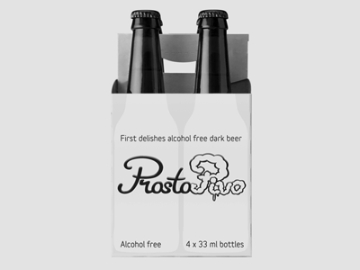 ProstoPivo beer pack beer branding brew brewery logo minimal pack package