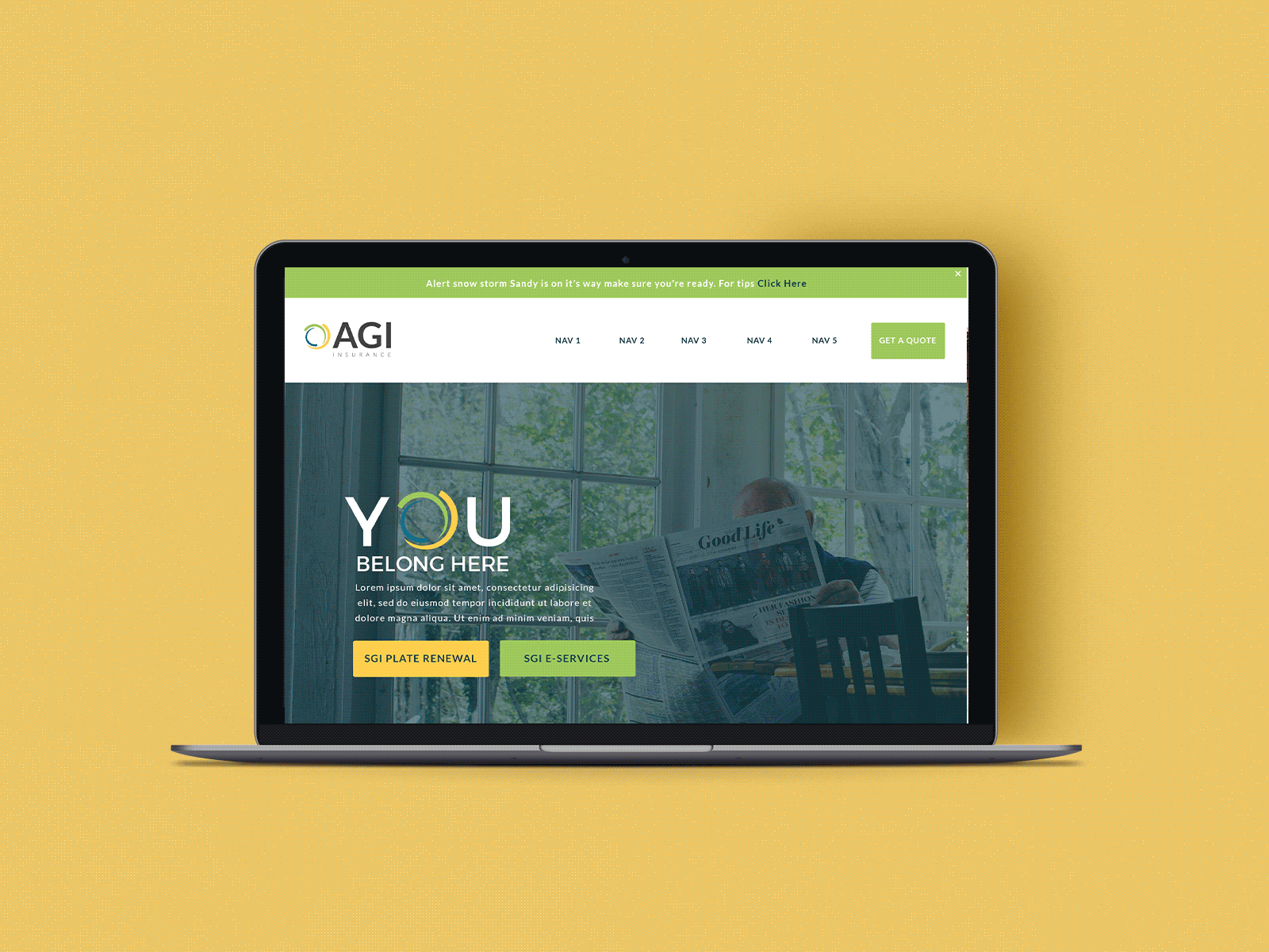 AGI graphic design web web design