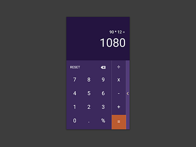 Daily UI - Calculator dailyui design ui