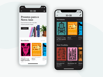 Tinta da China Website Redesign II adobe xd app app concept bookstore clean ios mock up publisher tinta da china ui ux