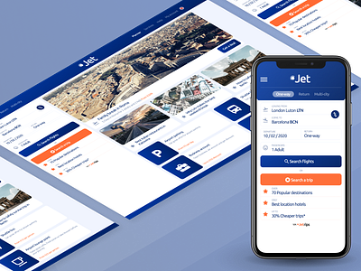 Jet - Flight booking app concept airline airport app app design booking app brand design branding company crosseling flight flight app flight booking flight search flights isometric web website design