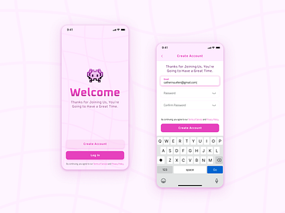 Pink Gamer Sign Up