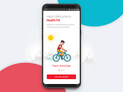 HealthFit activity android cycle exercise fit fitness health heart morning steps track