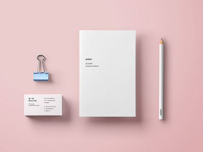 Minimal Stationery And Employee Handbook