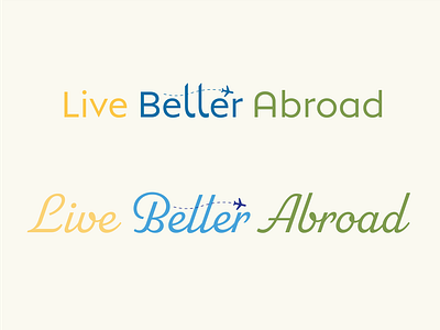 Live Better Abroad Logo Version 2