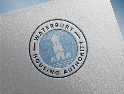 Waterbury Logo branding graphic design housing logo