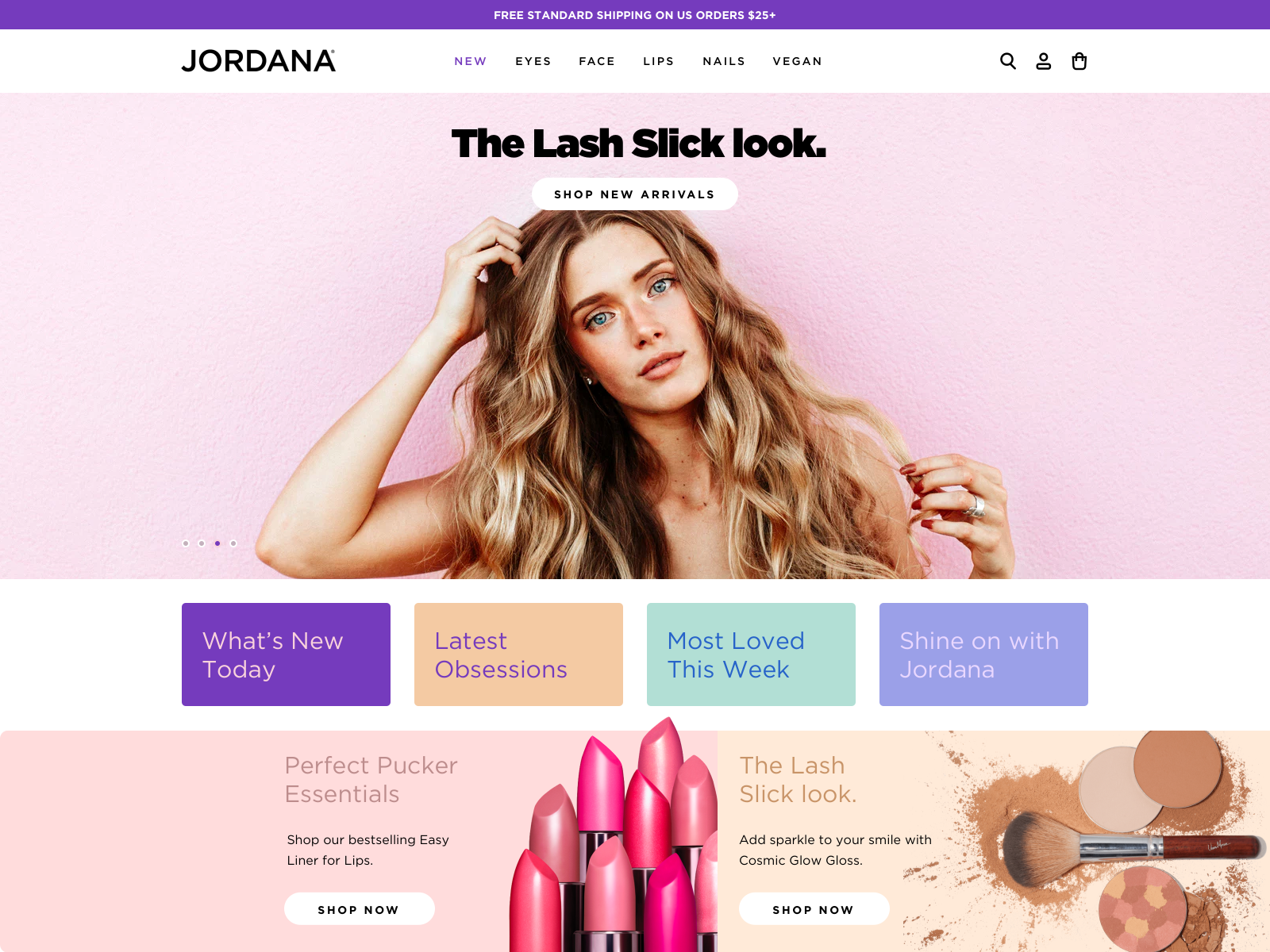 Jordana Cosmetics by Tako Agency on Dribbble