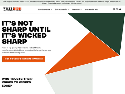 Wicked Edge Website